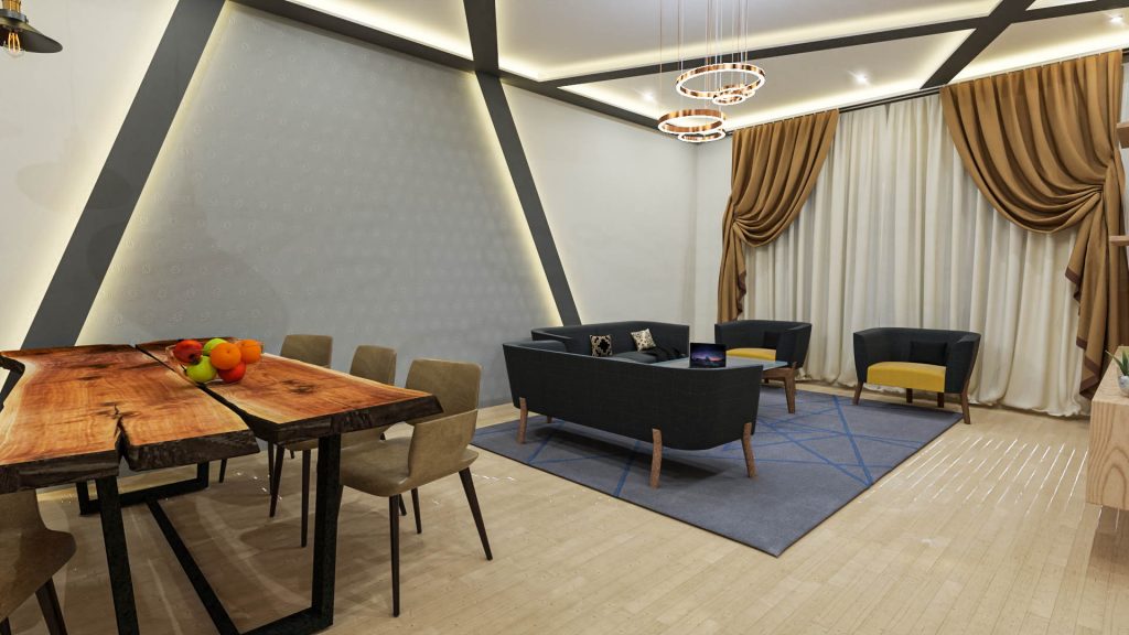 Afoğlu İnşaat 4+1 Tasarımı salon3ps